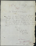 Edward and Henry Isaacs, Auckland - Engravings ex "Abernyte" from London - large portion broken - requesting examination