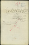 James Lowrie, Coast Waiter, Kaipara - Accounts - forwarding monthly and quarterly returns