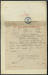 Henry S McKellar, for Secretary and Inspector, Customs and Marine Department, Wellington - Murray, Captain - thanks but have no use for casks