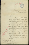 Henry William Brewer, Landing Surveyor, Auckland - Discharge of Steamers - answering complaint by Robert Brown