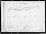 East and West Coast Rly [Railway], Lewis Pass Route, plan and section of line, surveyed by Mr J.W. Blackett, 40 miles to 99 miles 64 chains at Reefton Township, A.D. Austin, Ch Ch [Christchurch], scale 3 chains and 30 feet to 1 inch, plans sheets 41 to 100