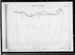 East and West Coast Rly [Railway], Lewis Pass Route, plan and section of line, surveyed by Mr J.W. Blackett, 40 miles to 99 miles 64 chains at Reefton Township, A.D. Austin, Ch Ch [Christchurch], scale 3 chains and 30 feet to 1 inch, plans sheets 41 to 100