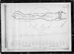 East and West Coast Rly [Railway], Lewis Pass Route, division 4 plan and section of line, 15 miles to 20 miles, A.D. Austin, Ch Ch [Christchurch], scale 3 chains and 30 feet to 1 inch, plans sheets 16 to 20