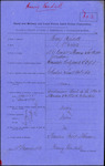 Henry Kendall - Naval and Military and Local Forces Land Claims Commission, Claim to Grant of Land or Remission of Purchase Money
