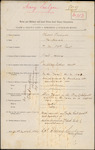 Henry Snelgar - Naval and Military and Local Forces Land Claims Commission, Claim to Grant of Land or Remission of Purchase Money