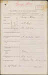 George Allen - Naval and Military and Local Forces Land Claims Commission, Claim to Grant of Land or Remission of Purchase Money