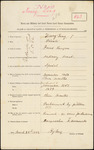 Henry Long - Naval and Military and Local Forces Land Claims Commission, Claim to Grant of Land or Remission of Purchase Money