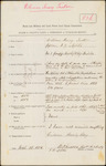 William Henry Tucker - Naval and Military and Local Forces Land Claims Commission, Claim to Grant of Land or Remission of Purchase Money
