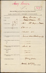 Henry Brown - Naval and Military and Local Forces Land Claims Commission, Claim to Grant of Land or Remission of Purchase Money