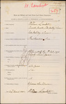 William Lambert - Naval and Military and Local Forces Land Claims Commission, Claim to Grant of Land or Remission of Purchase Money
