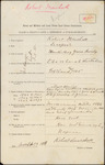 Robert Marshall - Naval and Military and Local Forces Land Claims Commission, Claim to Grant of Land or Remission of Purchase Money