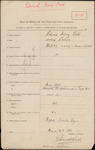 Edward Henry Bold - Naval and Military and Local Forces Land Claims Commission, Claim to Grant of Land or Remission of Purchase Money