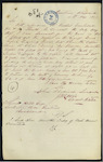 James Lowrie, Coast Waiter, Kaipara - "Argosy" - Pilotage - explanation for error in vouchers