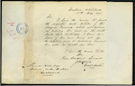 James Lowrie, Coast Waiter, Kaipara - "Feronia" Barque - went ashore 16 May - forwarding Register and Articles