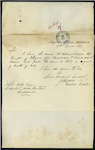James Lowrie, Harbour Master, Kaipara - Boatman and Signalman's Salaries - acknowledging receipt of cheques