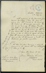 James Lowrie, Coast Waiter, Kaipara - Robert Dougan - seaman boy drowned at Wairoa - report re drowning from Barque "Director" [Note says Dougan did not belong to "Director" when she left here]