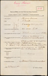 Henry Steevens [Stevens] - Naval and Military and Local Forces Land Claims Commission, Claim to Grant of Land or Remission of Purchase Money