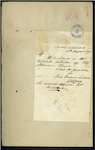 James Lowrie, Coast Waiter, Kaipara - "Torea" Schooner - forwarding expired Articles