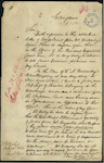 Alfred Peter Ratcliffe, Coast Waiter, Whangaroa - W A Bramley - answering complaint by his Agent and seizure of boat, gear and timber