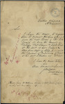 James Lowrie, Coast Waiter, Kaipara - "Jessie" Schooner - Captain Sloan - re collection of charges