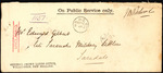Edward Gilbert - Naval and Military and Local Forces Land Claims Commission, Claim to Grant of Land or Remission of Purchase Money