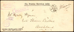 Henry Hyman - Naval and Military and Local Forces Land Claims Commission, Claim to Grant of Land or Remission of Purchase Money