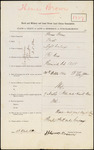 Thomas Brown - Naval and Military and Local Forces Land Claims Commission, Claim to Grant of Land or Remission of Purchase Money