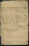 James Lowrie, Harbour Master, Kaipara - Peter Morris, seaman Barque "Speedwell" - broken leg - forwarding account for wages and discharge