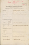 George Redpath Burnett - Naval and Military and Local Forces Land Claims Commission, Claim to Grant of Land or Remission of Purchase Money