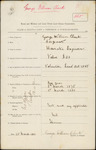 George William Clark - Naval and Military and Local Forces Land Claims Commission, Claim to Grant of Land or Remission of Purchase Money