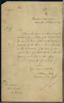 William Seed, Secretary and Inspector of Customs, Wellington - A H Shipley - approval to be proprietor of Kerosene Bond formerly occupied by W W Goodhue