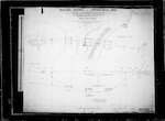 Midland Railway, Mt Torlesse Section, Pattersons Creek Bridge, No. 1 plan showing positions of foundations for piers etc as at present existing, about 5 miles 58 chains Patersons [Pattersons] Creek, Res. Eng. [Resident Engineer] Springfield, scale 20 feet = 1 inch, one plan