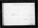 Midland Railway, Mt Torlesse Section, Patersons [Pattersons] Creek Viaduct, plans of piers and abutments as existing sheets 2 to 7, abutments A and G, piers B, C, D, E and F, note for general plan (sheet No. 1) see PWD 18339, 5 miles 58 chains from Springfield, scale see drawings, 6 sheets drawings