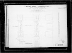 Midland Railway, Mt Torlesse Section, Patersons [Pattersons] Creek Viaduct, plans of piers and abutments as existing sheets 2 to 7, abutments A and G, piers B, C, D, E and F, note for general plan (sheet No. 1) see PWD 18339, 5 miles 58 chains from Springfield, scale see drawings, 6 sheets drawings
