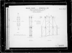 Midland Railway, Mt Torlesse Section, Patersons [Pattersons] Creek Viaduct, plans of piers and abutments as existing sheets 2 to 7, abutments A and G, piers B, C, D, E and F, note for general plan (sheet No. 1) see PWD 18339, 5 miles 58 chains from Springfield, scale see drawings, 6 sheets drawings