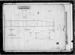 Midland Railway, Pattersons Creek Viaduct, No. 1 general plan and elevation of viaduct, No. 2 details of abutment A and pile pier B, No. 3 details of contrete [concrete?] and bolts pier C, No. 4 plan of existing piers foundations etc (3 sheets), No. 5 pile pier P, No. 6 piers C and E (2 sheets), No. 7 52 feet plate girder, No. 8 80 feet and pier head girder 2 sheets, Pattersons Creek, scale see plans, twelve lithographs - Specification 18733
