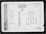 Midland Railway, Pattersons Creek Viaduct, No. 1 general plan and elevation of viaduct, No. 2 details of abutment A and pile pier B, No. 3 details of contrete [concrete?] and bolts pier C, No. 4 plan of existing piers foundations etc (3 sheets), No. 5 pile pier P, No. 6 piers C and E (2 sheets), No. 7 52 feet plate girder, No. 8 80 feet and pier head girder 2 sheets, Pattersons Creek, scale see plans, twelve lithographs - Specification 18733