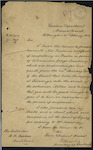 William Seed, Secretary, Marine Branch, Wellington - Alexander George Armstrong, Master "Nellie" Schooner - forwarding Certificate of competency, together with log books and chart