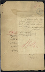 James Lowrie, Coast Waiter, Kaipara - Cheques - forwarding - sent to him by mistake