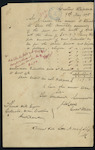 James Lowrie, Coast Waiter, Kaipara - Accounts - forwarding for month of April