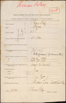 Thomas Foley - Naval and Military and Local Forces Land Claims Commission, Claim to Grant of Land or Remission of Purchase Money