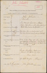John Johnston - Naval and Military and Local Forces Land Claims Commission, Claim to Grant of Land or Remission of Purchase Money