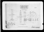 Midland Railway, Pattersons Creek Viaduct, No. 1 alterations to abutments A and pile pier B, No. 2 alterations to pile pier F, No. 3 alterations to abutment G, Pattersons Creek, E. Jackson, scale 4 feet to 1 inch, 2 feet to 1 inch, three lithographs
