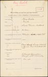 Henry Bushell - Naval and Military and Local Forces Land Claims Commission, Claim to Grant of Land or Remission of Purchase Money