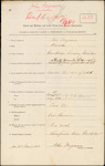 John Ferguson  - Naval and Military and Local Forces Land Claims Commission, Claim to Grant of Land or Remission of Purchase Money