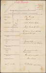 John Kennedy - Naval and Military and Local Forces Land Claims Commission, Claim to Grant of Land or Remission of Purchase Money