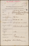 John Carruthens Nicholson - Naval and Military and Local Forces Land Claims Commission, Claim to Grant of Land or Remission of Purchase Money