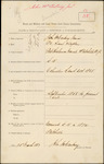 John McCartney, Junior - Naval and Military and Local Forces Land Claims Commission, Claim to Grant of Land or Remission of Purchase Money