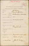John McCartney - Naval and Military and Local Forces Land Claims Commission, Claim to Grant of Land or Remission of Purchase Money