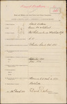 David Dickson - Naval and Military and Local Forces Land Claims Commission, Claim to Grant of Land or Remission of Purchase Money